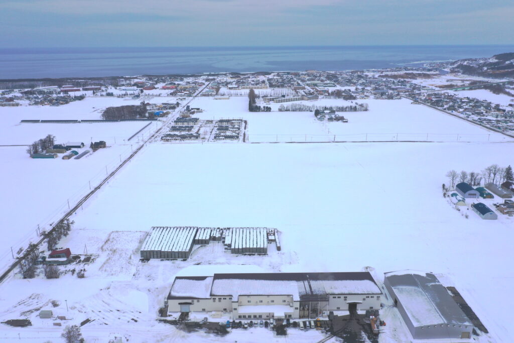 【ＪＡところ通信】降雪のあった町内を撮影しました