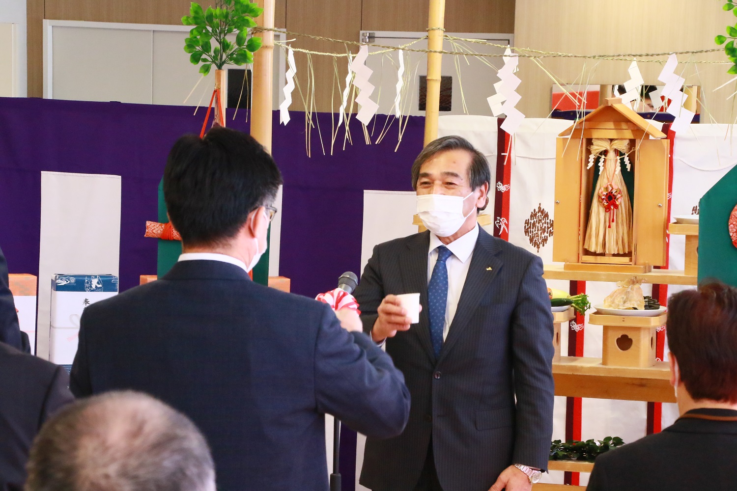 【ＪＡところ通信】ＪＡ北海道厚生連 特別養護老人ホームところで修祓式が開催されました！