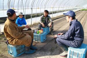 【ＪＡところ通信】ＪＡ北海道中央会令和３年度採用職員の研修受け入れを行いました