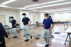 【ＪＡところ通信】職員の体力測定・職場研修会を行いました
