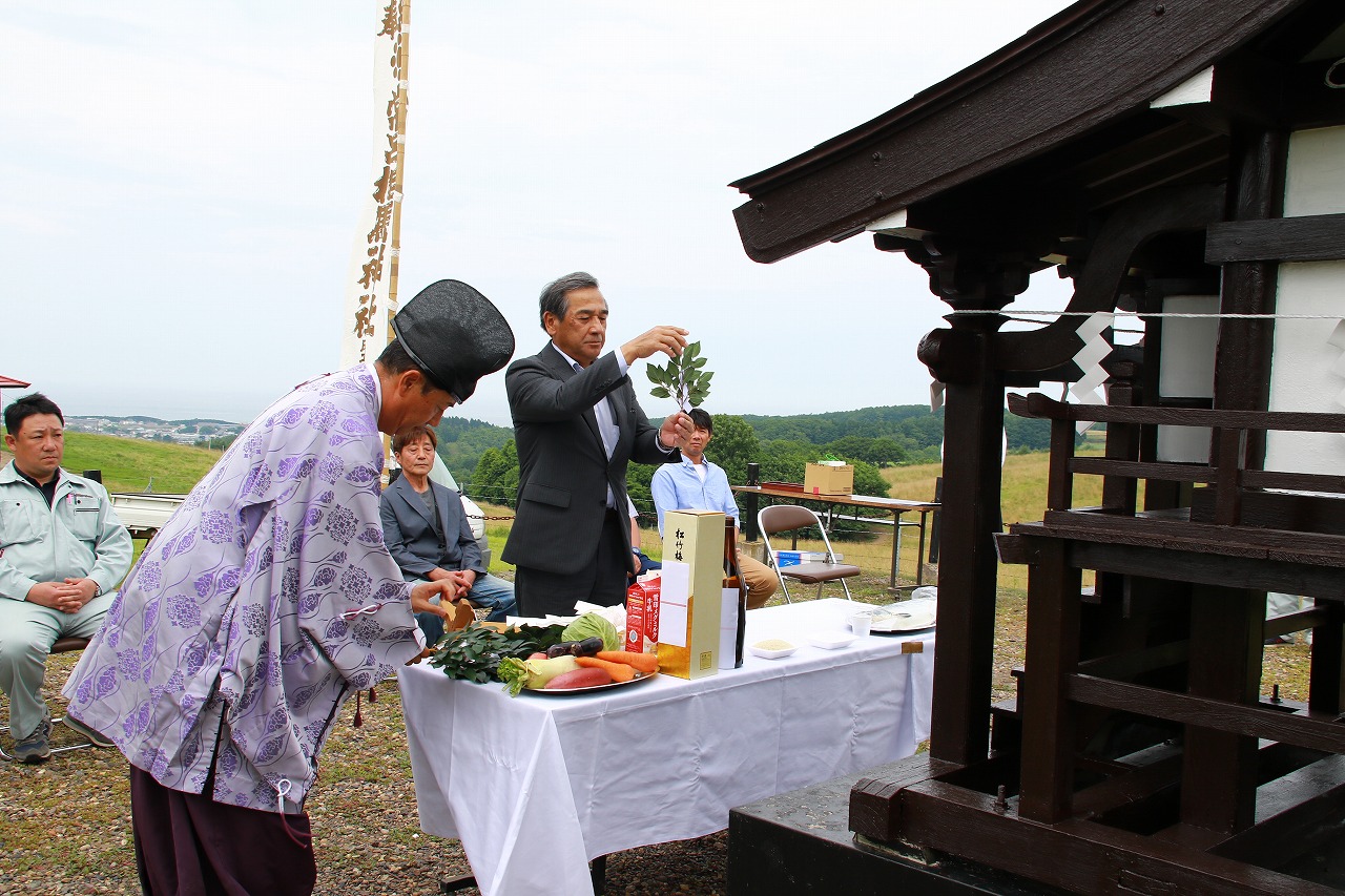 【ＪＡところ通信】常呂神社による相馬神社祭を挙行しました